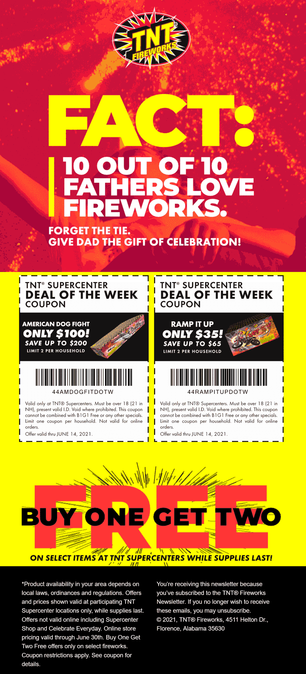 TNT Fireworks stores Coupon  Discounted cakes at TNT Fireworks #tntfireworks 