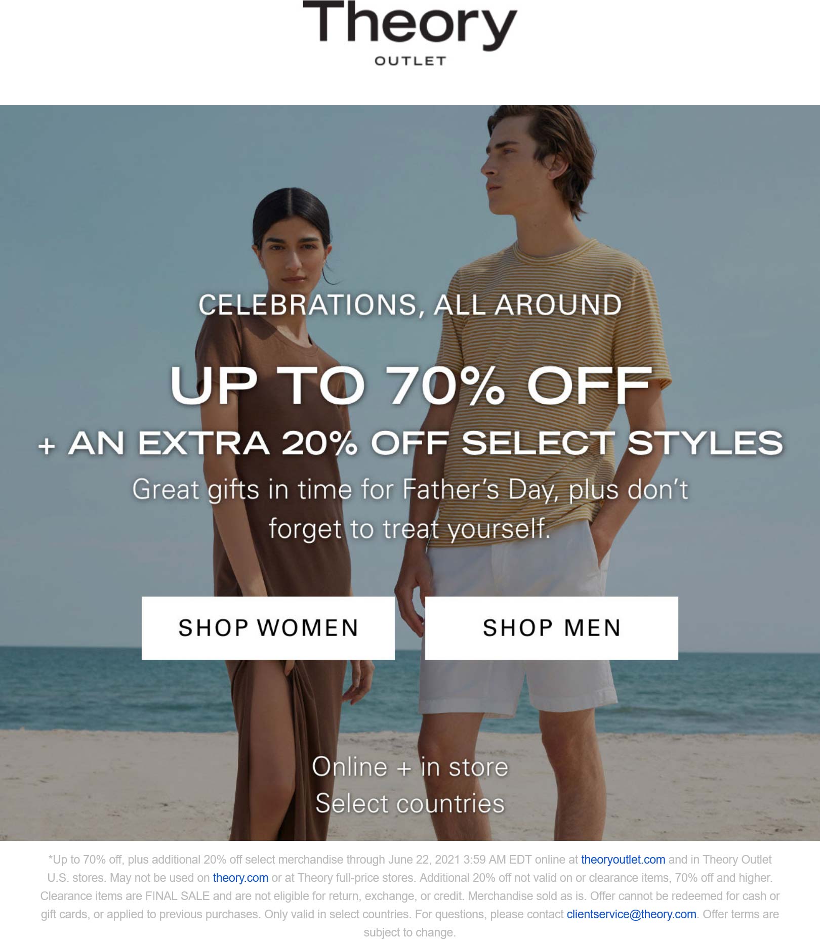 Theory Outlet stores Coupon  Extra 20% off & more at Theory Outlet, ditto online #theoryoutlet 