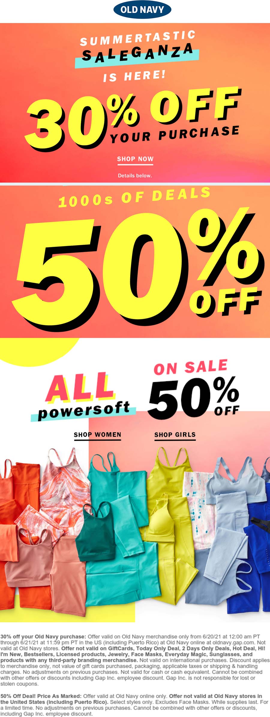 Old Navy stores Coupon  30%-50% off online at Old Navy #oldnavy 