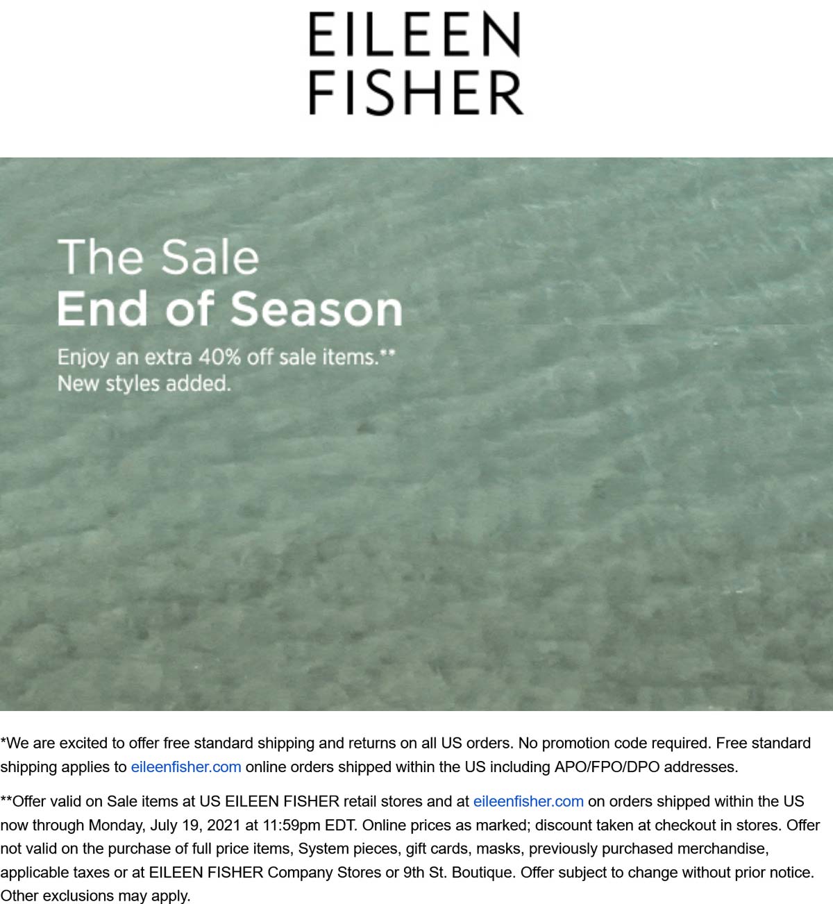 Extra 40 Off Sale Items At Eileen Fisher Ditto Online eileenfisher 