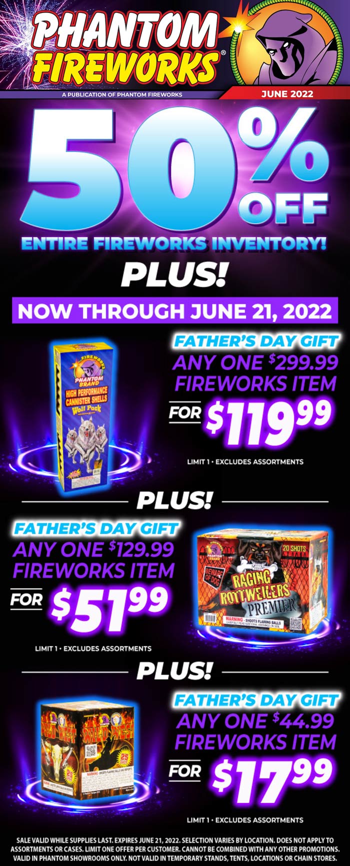 Phantom Fireworks stores Coupon  50% off everything at Phantom Fireworks #phantomfireworks 