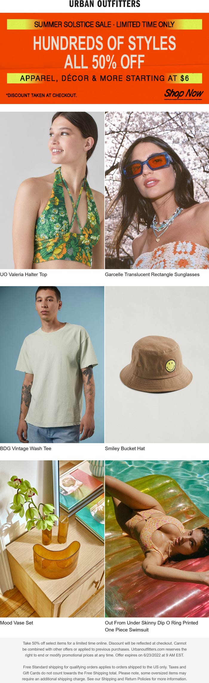Urban Outfitters stores Coupon  50% off going on at Urban Outfitters #urbanoutfitters 