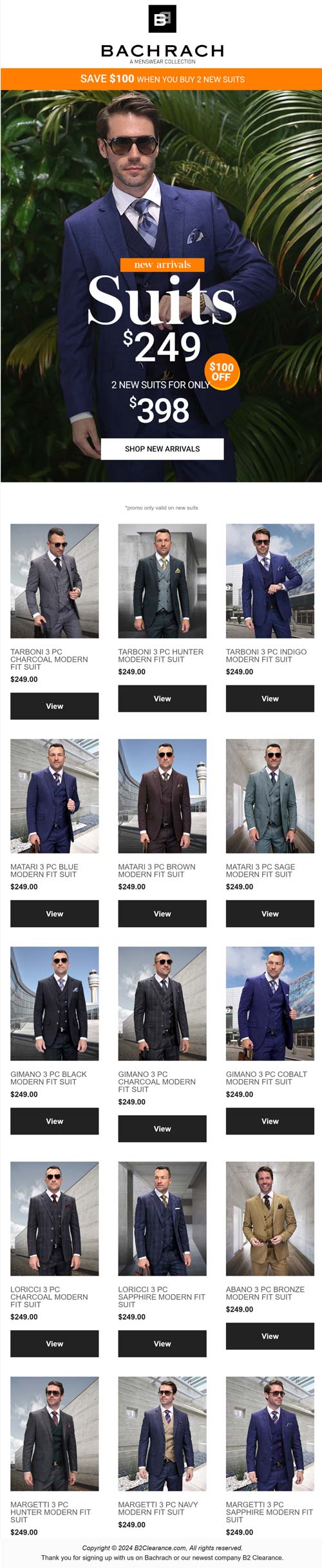 Bachrach stores Coupon  2 suits for $398 at Bachrach #bachrach 