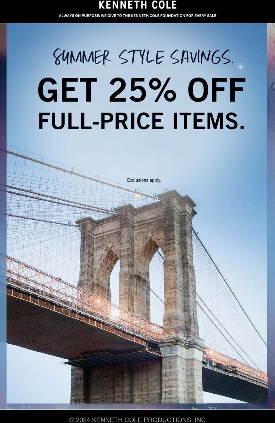 Kenneth Cole stores Coupon  25% off online today at Kenneth Cole #kennethcole 