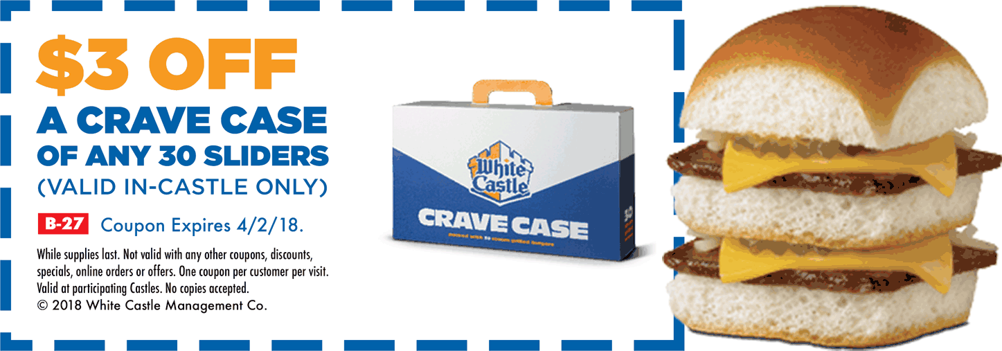 White Castle March 2020 Coupons and Promo Codes 🛒