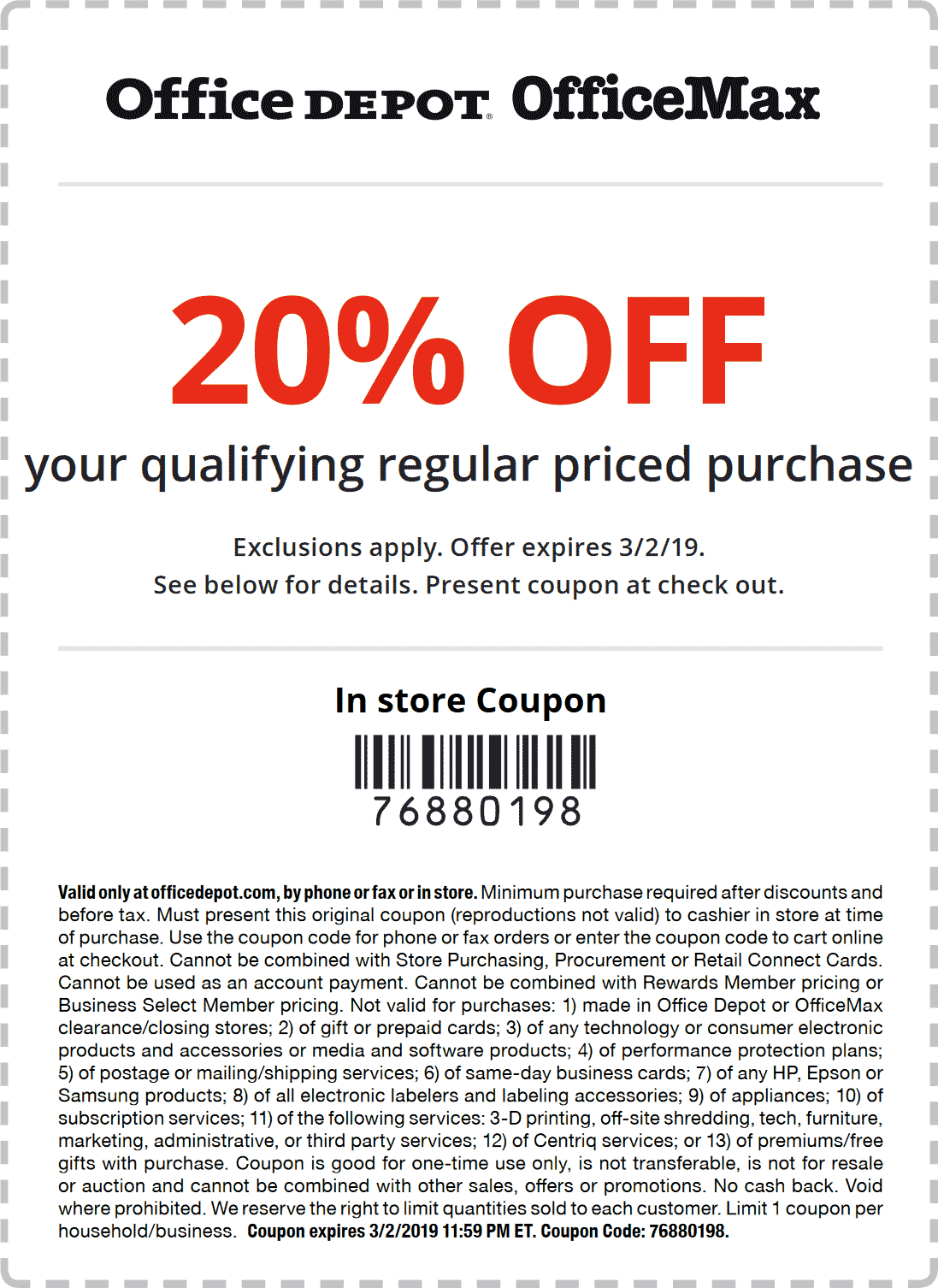 Office Depot coupons & promo code for [May 2022]