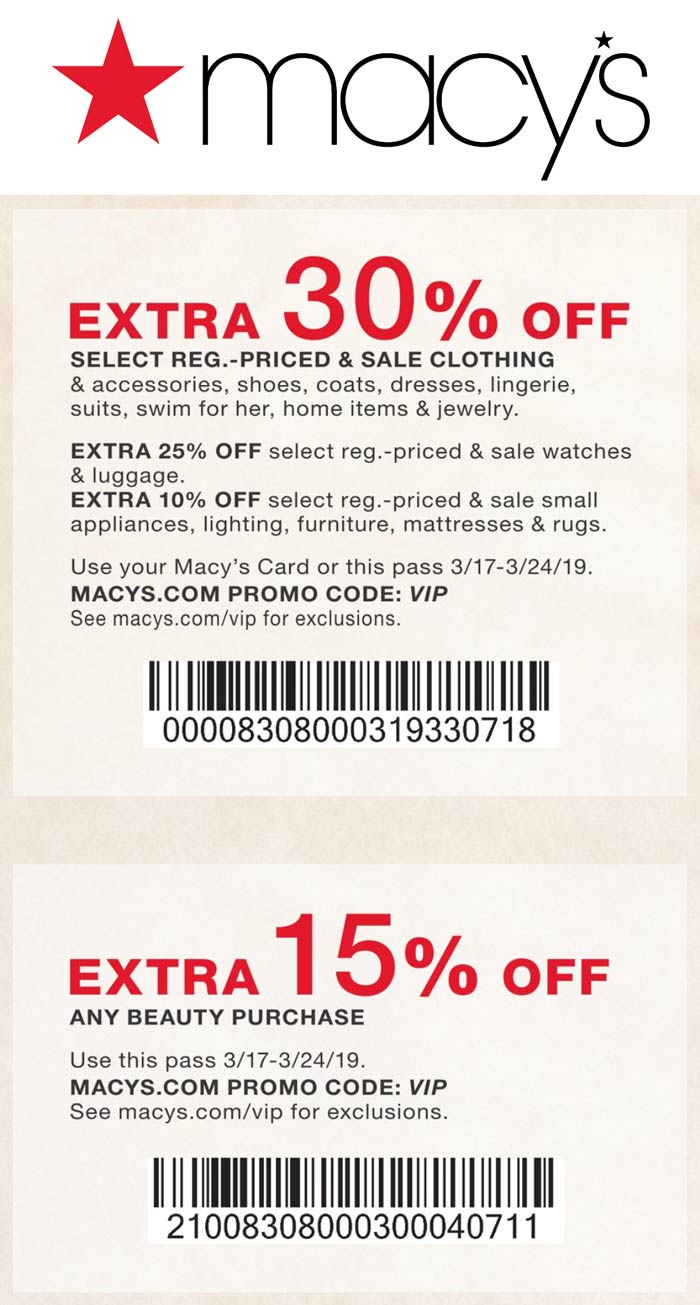 Macy's Sale March 2020 Literacy Basics