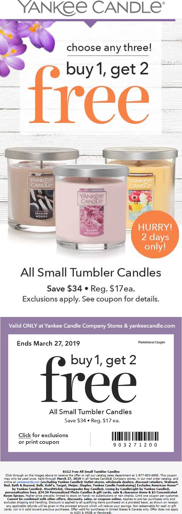 Yankee Candle coupons & promo code for [September 2022]