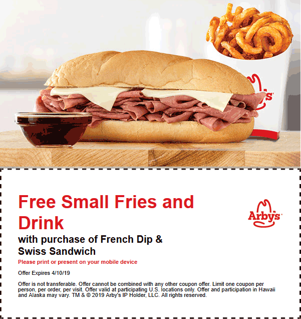 Arbys coupons & promo code for [February 2024]