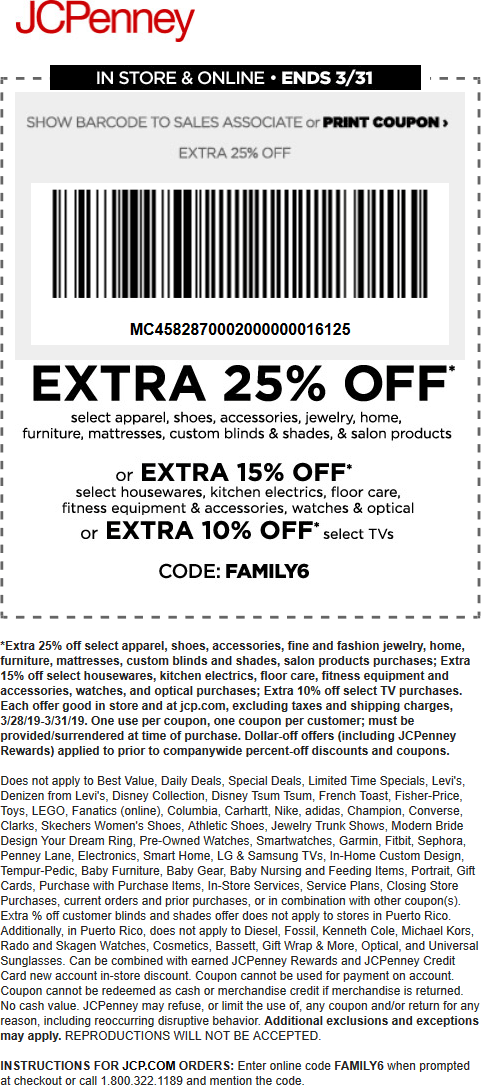 JCPenney coupons & promo code for [May 2022]