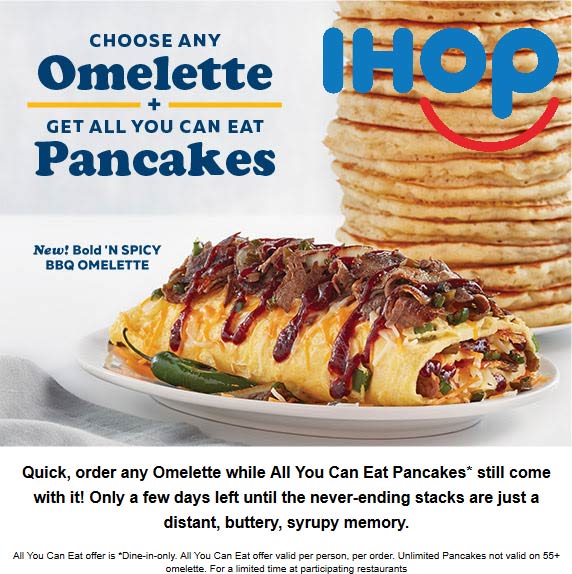 IHOP coupons & promo code for [May 2022]
