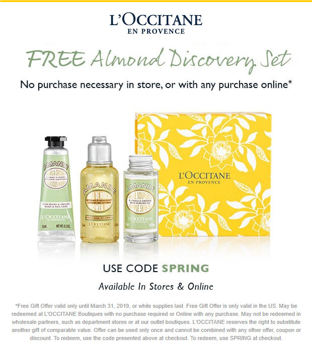 LOccitane coupons & promo code for [February 2023]