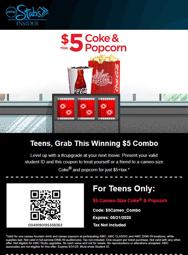 AMC Theaters coupons & promo code for June 2025