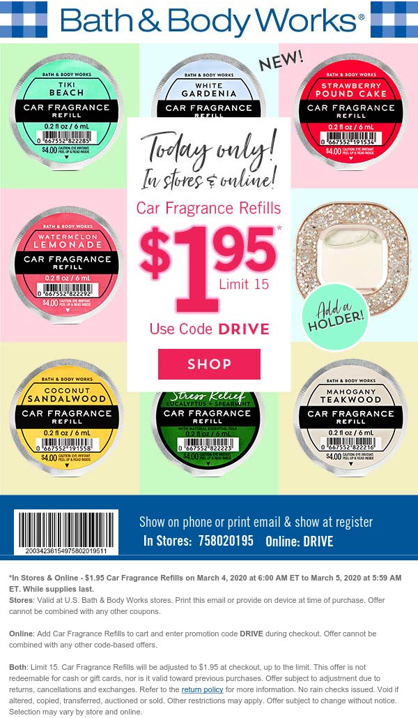 Bath & Body Works coupons & promo code for [May 2022]
