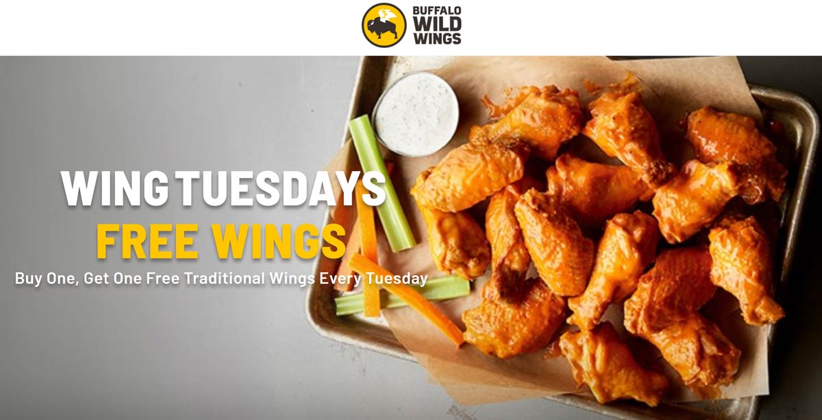 Buffalo Wild Wings coupons & promo code for [July 2024]