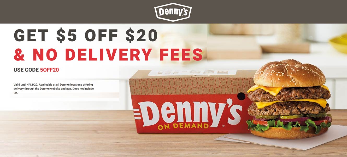 Dennys coupons & promo code for July 2025