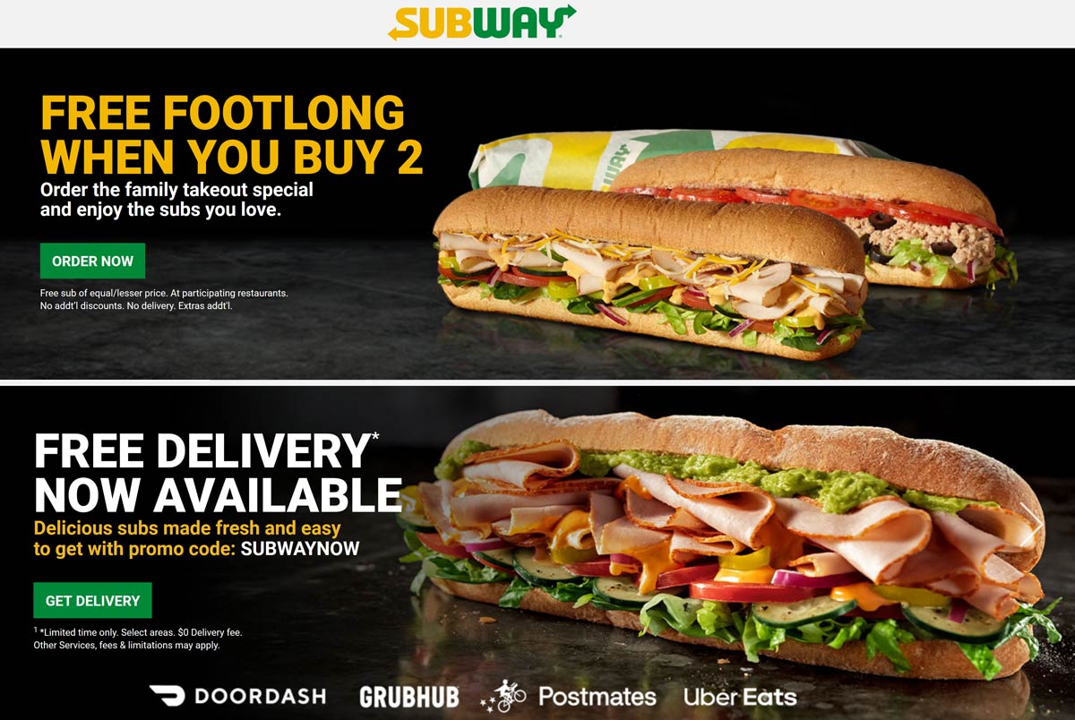 50% Off Subway COUPON ⇨ (44 ACTIVE) December 2023