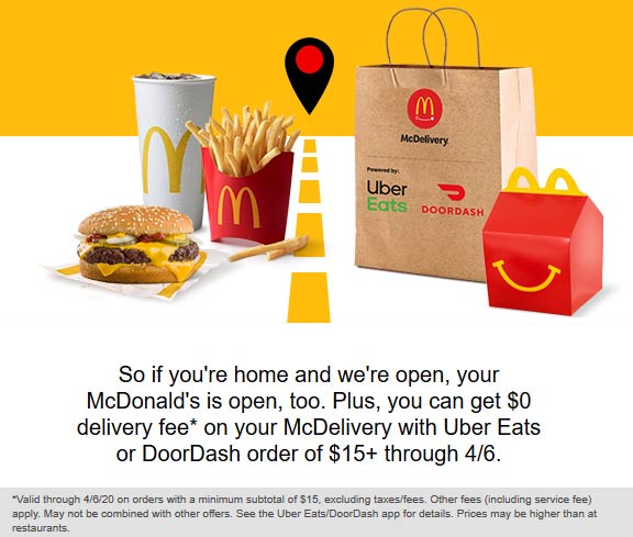 McDonalds coupons & promo code for July 2025
