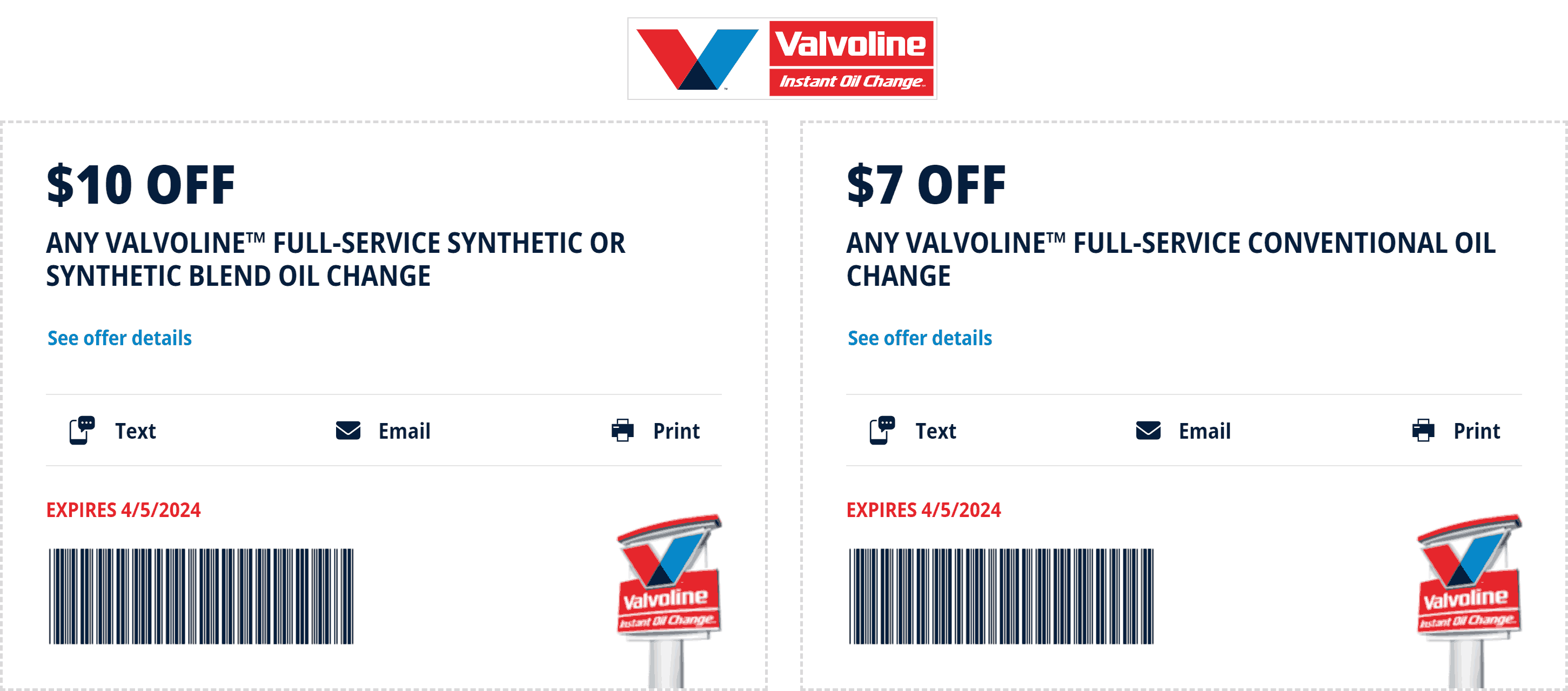 Valvoline stores Coupon  $7-$10 off an oil change at Valvoline #valvoline 