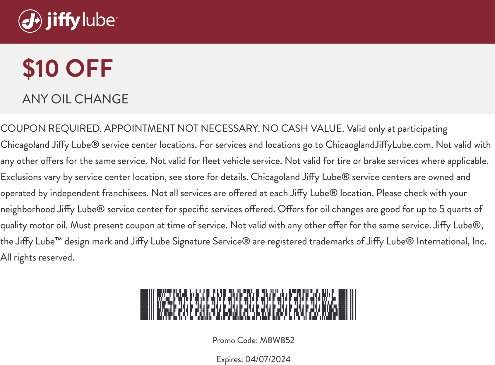 Jiffy Lube stores Coupon  $10 off any oil change at Jiffy Lube #jiffylube 