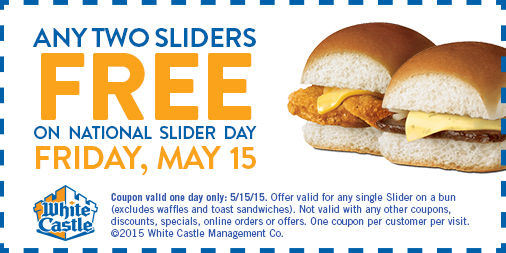 White Castle coupons & promo code for [May 2024]