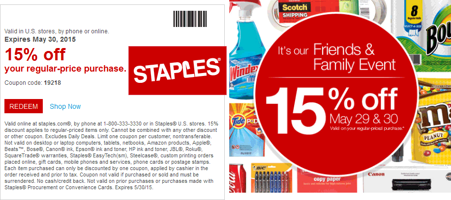 Staples coupons & promo code for [May 2024]