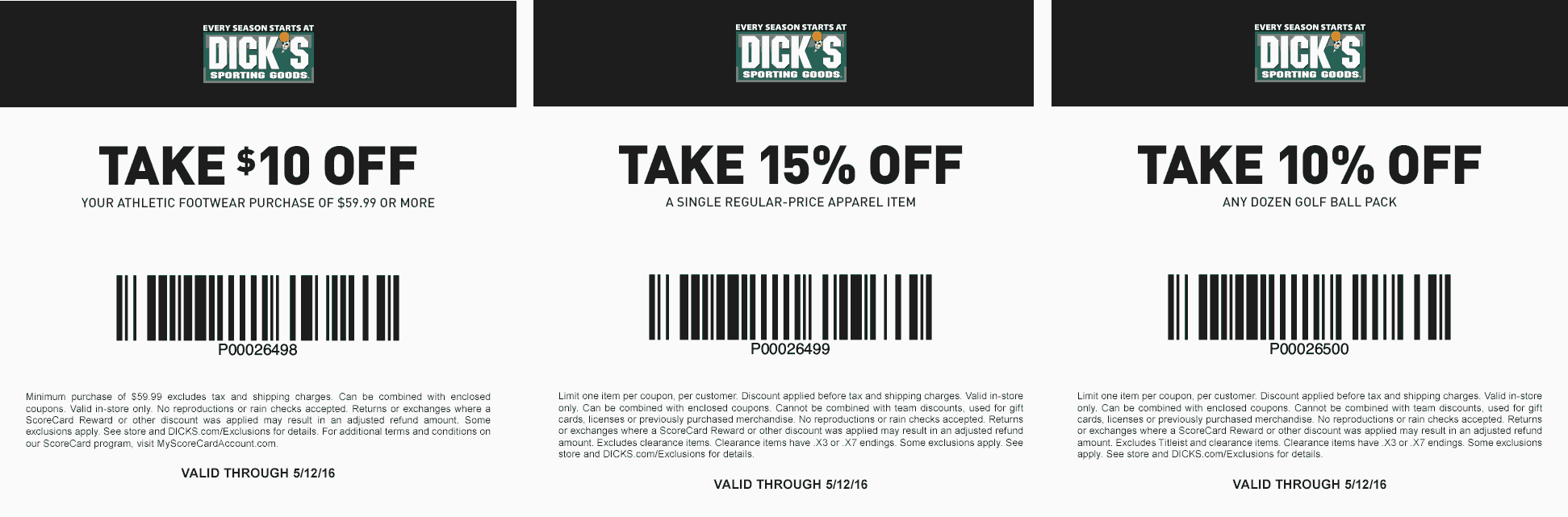 Dicks coupons & promo code for [May 2024]