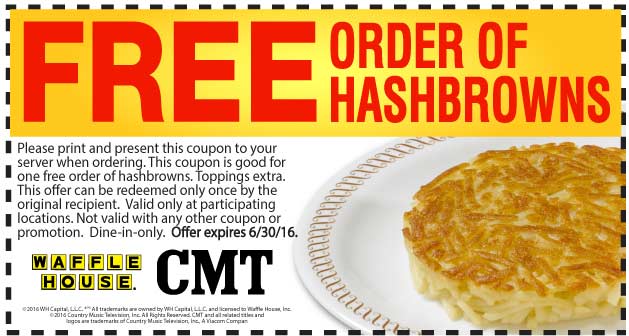 Waffle House coupons & promo code for [April 2024]