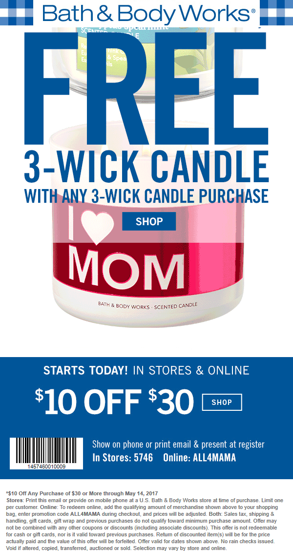 Bath & Body Works coupons & promo code for September 2025