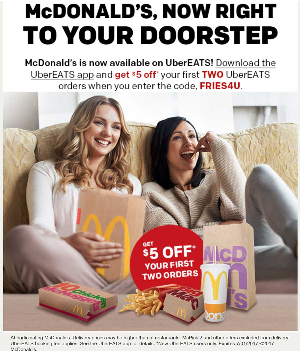 Mcdonalds July 2020 Coupons And Promo Codes