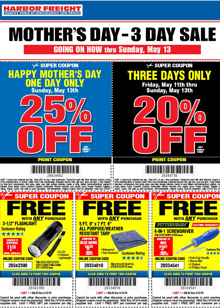 Harbor Freight July 2020 Coupons and Promo Codes 🛒