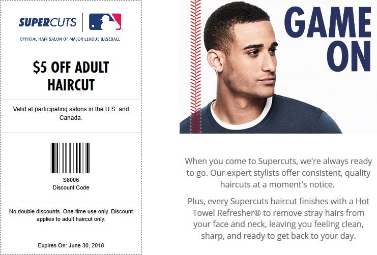Supercuts coupons & promo code for [May 2024]