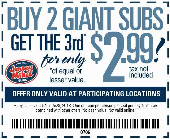 jersey mike's bogo coupon 2019