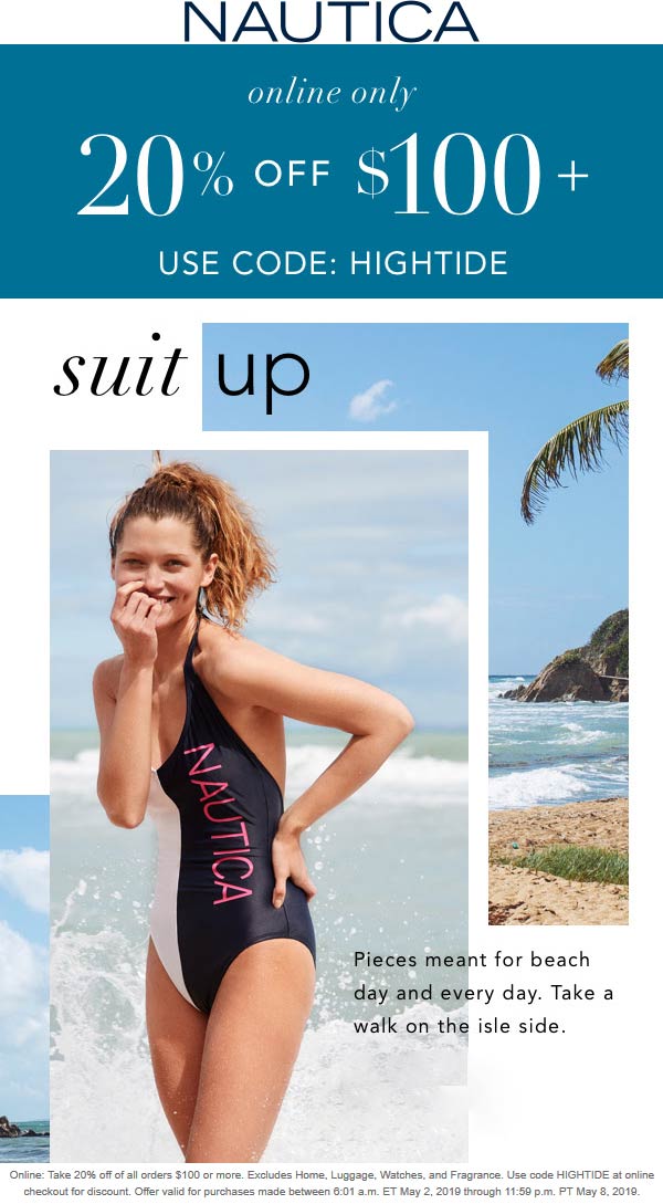 Nautica coupons & promo code for [May 2022]