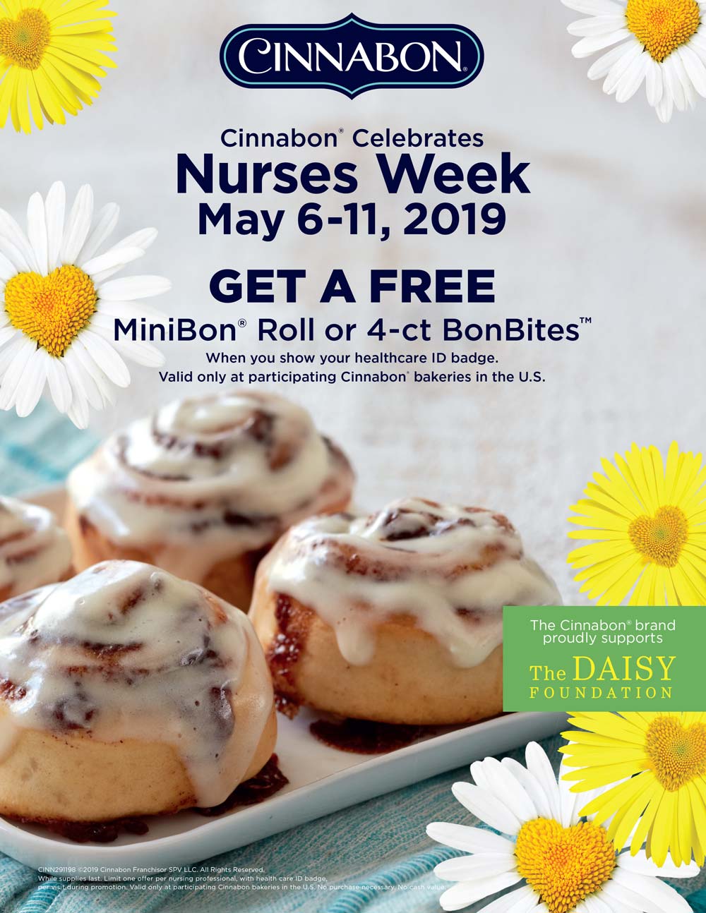Cinnabon coupons & promo code for [May 2022]