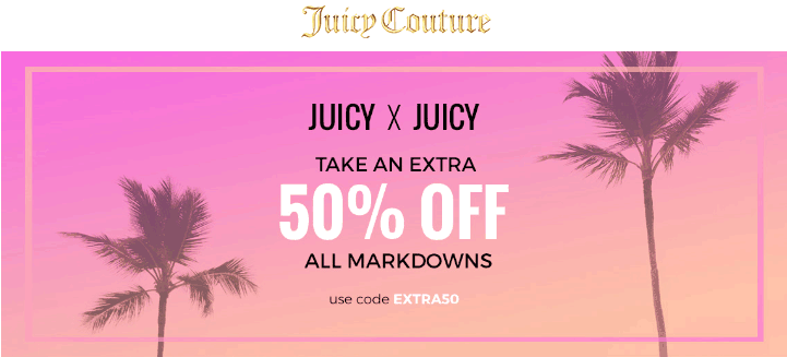 Juicy Couture coupons & promo code for [May 2022]