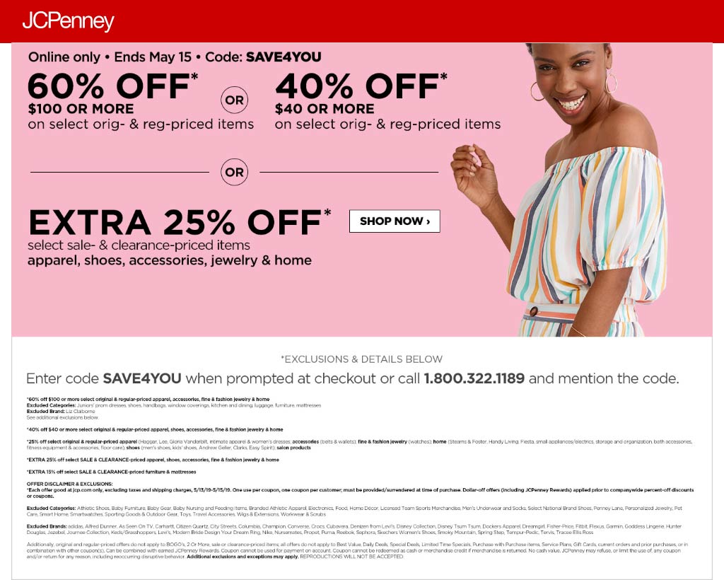 JCPenney coupons & promo code for [November 2022]