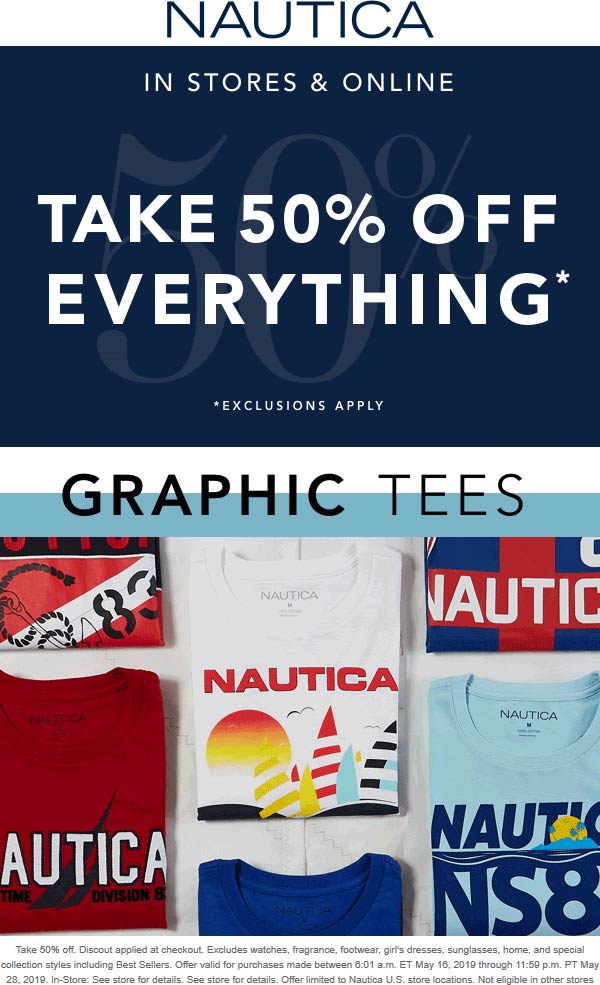Nautica coupons & promo code for [October 2022]