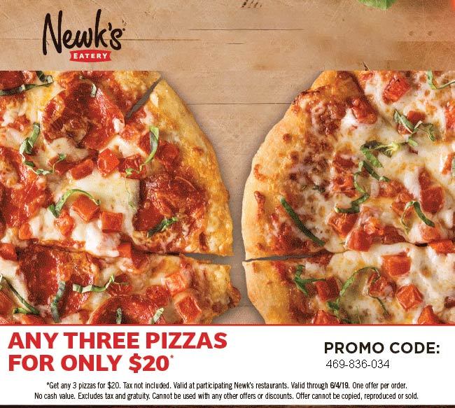 Newks Eatery coupons & promo code for [January 2022]