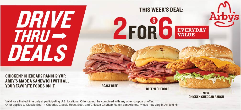 2-sandwiches-6-at-arbys-restaurant-drive-thru-arbys-the-coupons-app