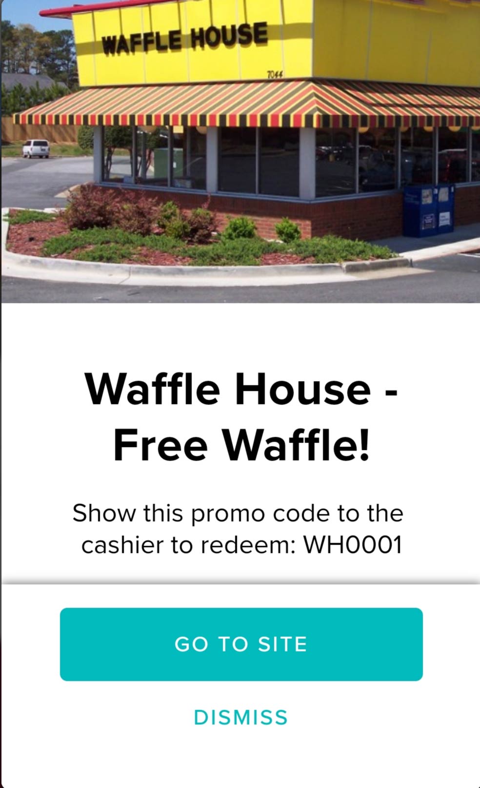 [April, 2022] Free waffle at Waffle House restaurants wafflehouse