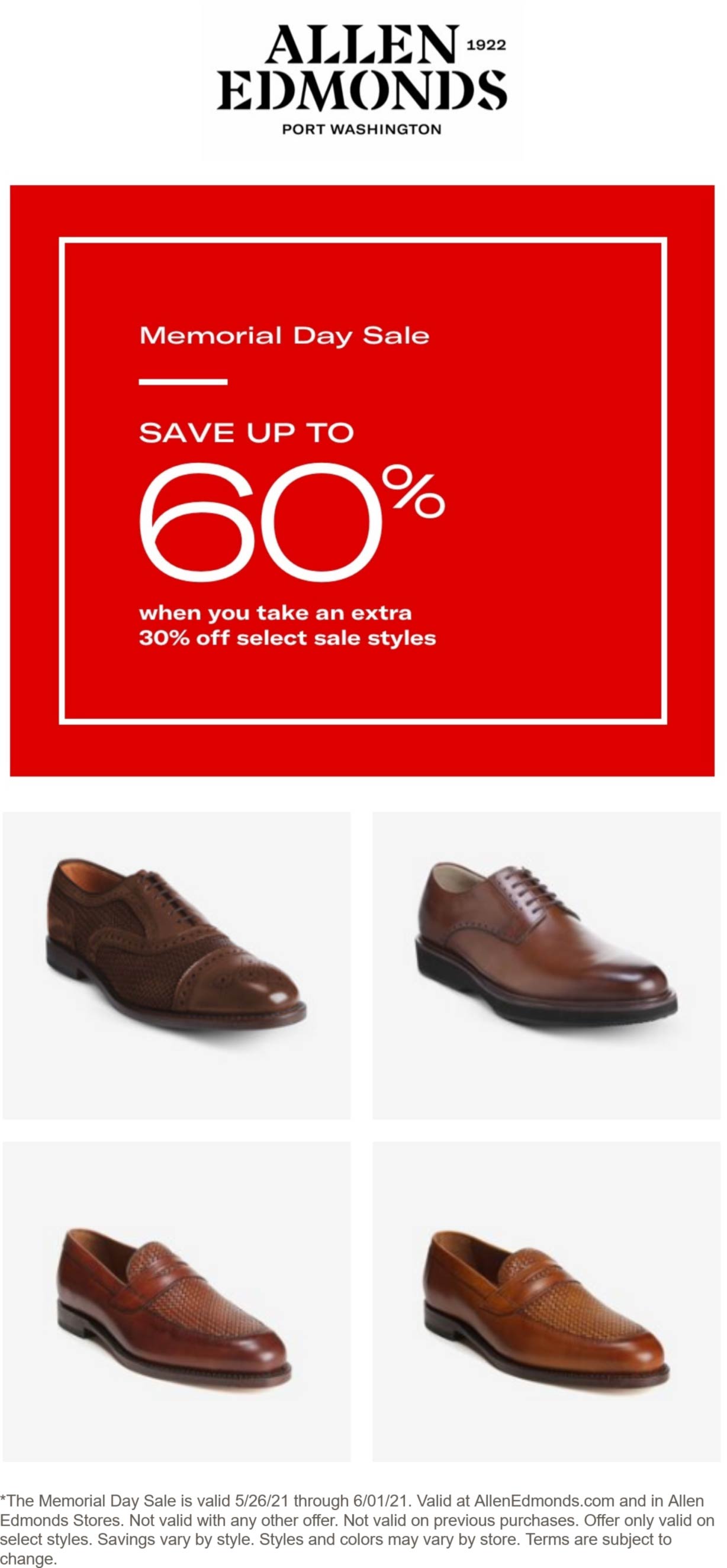 allen edmonds discount store