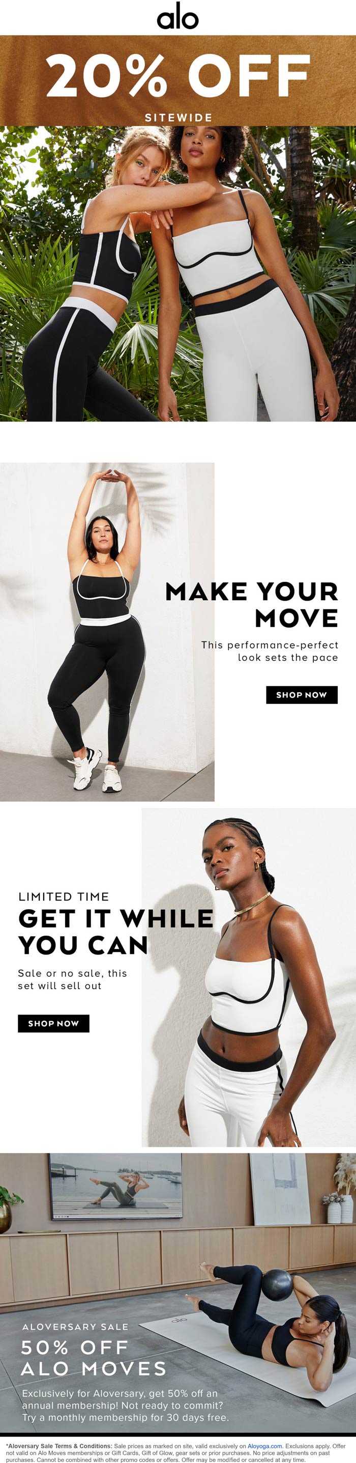 Alo Yoga coupons & promo code for [August 2022]
