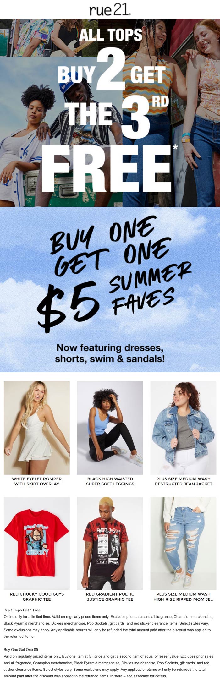 rue21 stores Coupon  3rd top free & more online at rue21 #rue21 