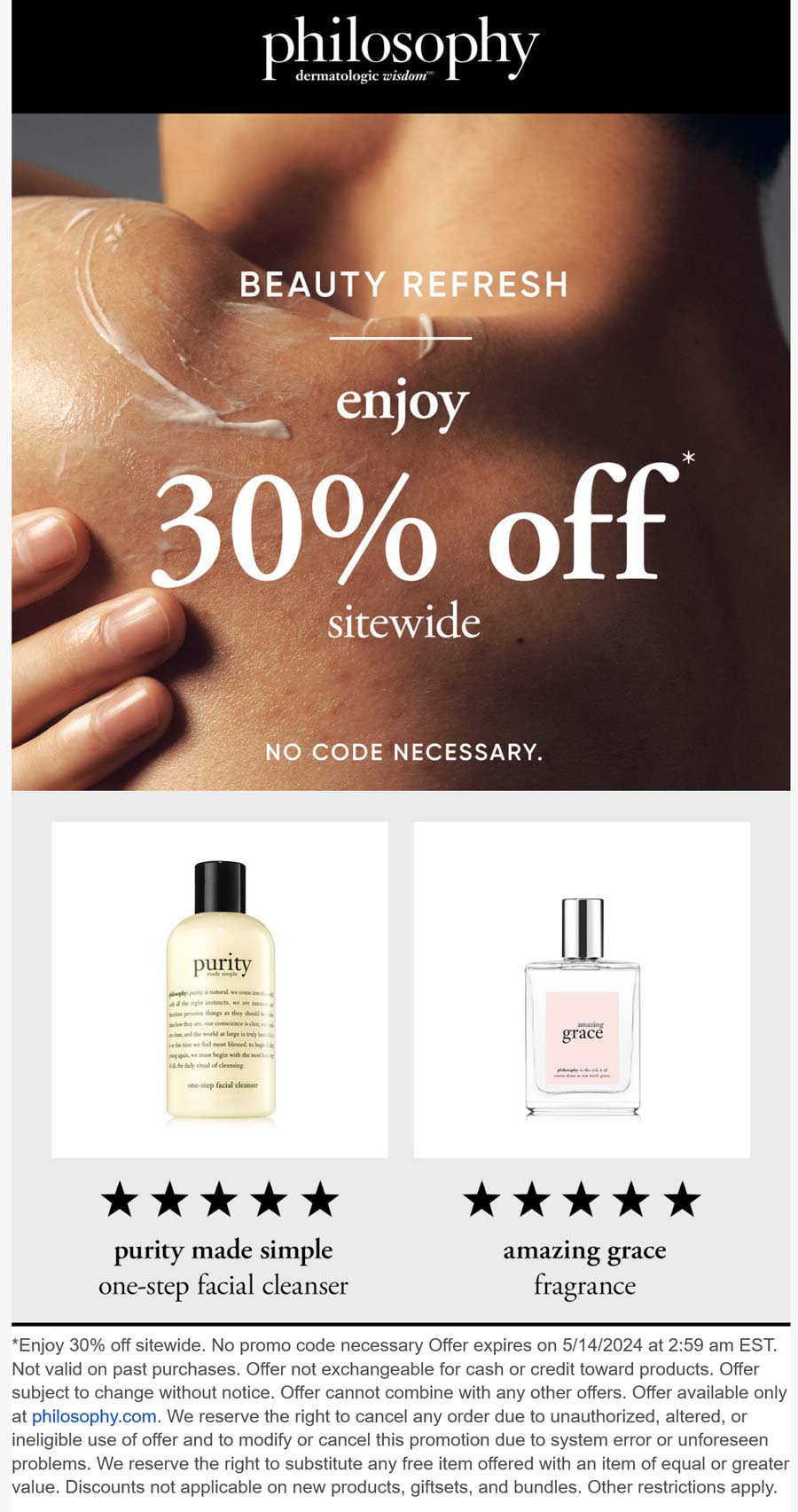 Philosophy stores Coupon  30% off everything online at Philosophy #philosophy 