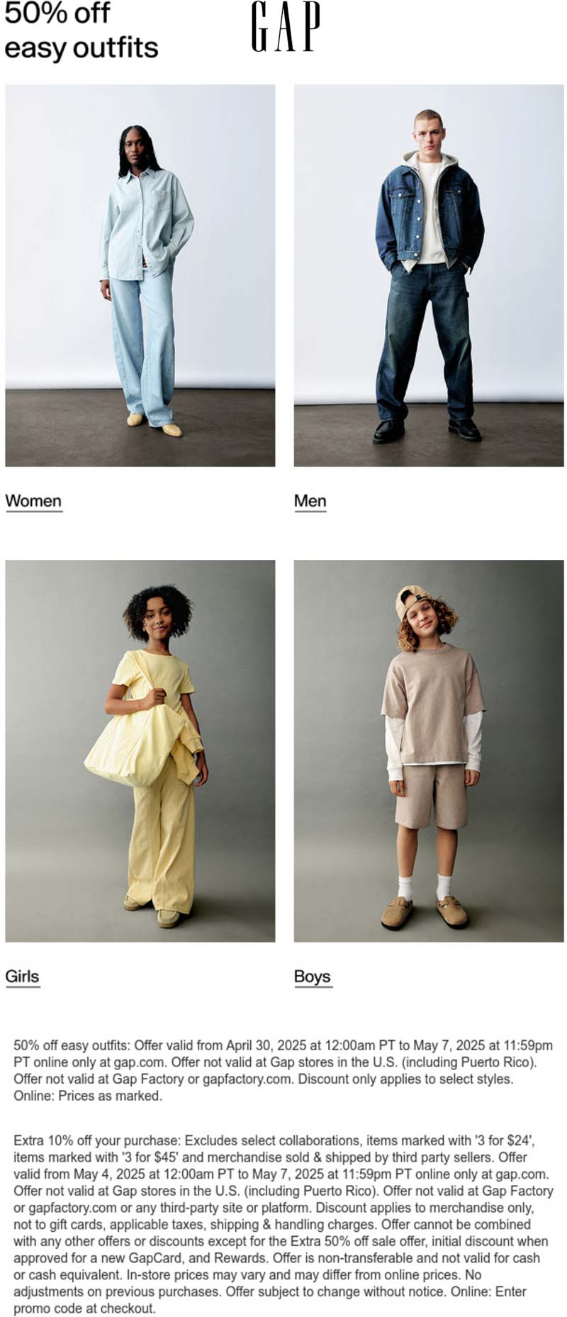 Gap stores Coupon  60% off online at Gap via promo code ADDON #gap 