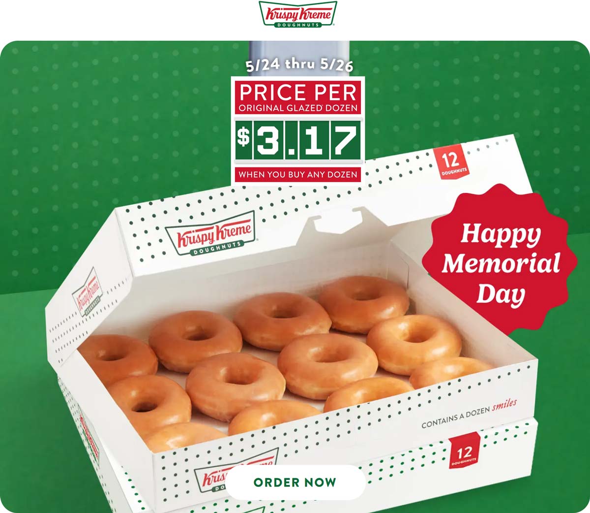 Krispy Kreme coupons & promo code for [June 2025]