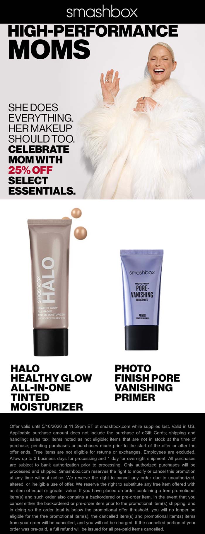 Smashbox stores Coupon  25% off essentials today at Smashbox cosmetics #smashbox 