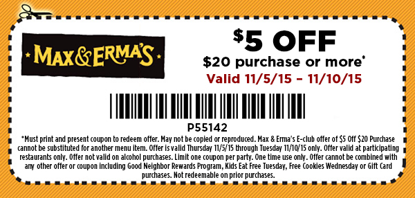 Max & Ermas coupons & promo code for [May 2024]