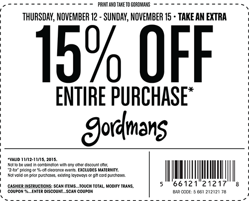 Gordmans coupons & promo code for [April 2024]